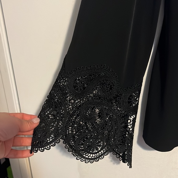 ‼️SOLD‼️ Michael Kors black blouse - Picture 2 of 5